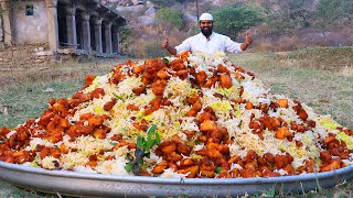 Wow..Chicken 65 Biryani Recipe || Chicken 65 Biryani Hyderabadi Style || Nawabs Kitchen