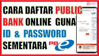 Cara Daftar Public Bank Online banking 2023