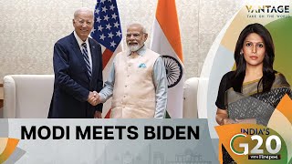 Biden Praises India's G20 Presidency | Vantage with Palki Sharma