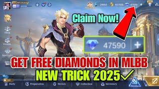 GET FREE DIAMONDS IN MLBB 2025✓PAANO MAG CLAIM TUTORIAL 🔥 ALEXIS TRICK MLBB