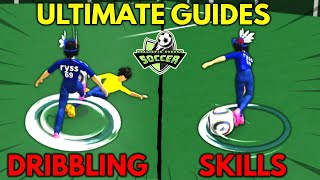 BEST Skills And Dribbling Toturial In Realistic Street Soccer! (Roblox)
