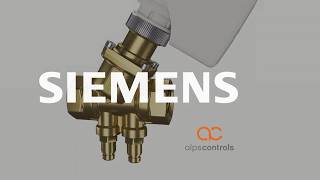 Siemens Pressure Independent Control Valves - PICVs - available from Alps Controls