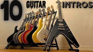 10 Guitar Intros