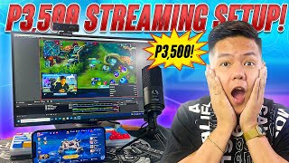 Building a BUDGET Streaming Setup For ₱3500 ($70)