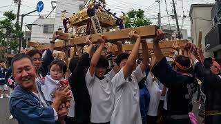 令和六年　日枝大神社例大祭　小田五六町内渡御　5月19日