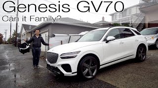 Can it Family? Clek Liing and Foonf Child Seat Review in the Genesis GV70