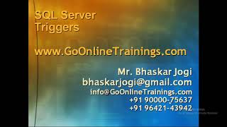 SQL Server - Triggers Part 3 of 3