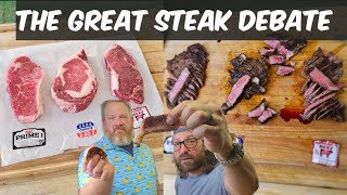 Can You REALLY Taste the Difference? Prime vs Choice vs Select Steaks with the @ChefsBackyard!