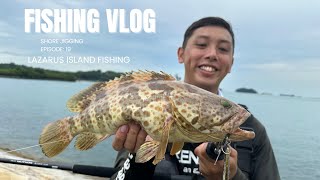 Shore jigging episode 19: Lazarus island fishing!