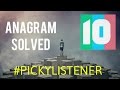 IMAGINE DRAGONS ANAGRAM SOLVED - Picky Listener #5