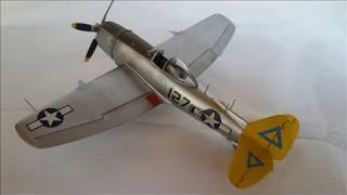 P47 N HELLER 1974 vintage kit 1:72.  the last Thunderbolt variant to be produced.