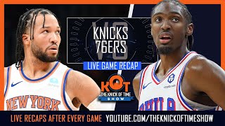 Jalen Brunson Drops 38! Knicks Beat 76ers in OT 🔥| Knicks vs 76ers Postgame Show