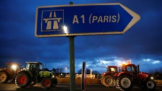 French tractors roll into Paris to protest against 'agri-bashing'