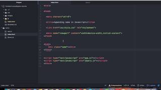 Appending with JavaScript Via Jquery