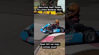 Exclusive: 1st Tillotson T4 Bambino Test in Japan! | 7 Year Old Racer #Shorts #Tillotson