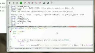 Using gdb within emacs