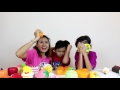 ปิดตาทายสกุชชี่ ฮากระจาย☺blind folded squishy challenge☺ tintin channel