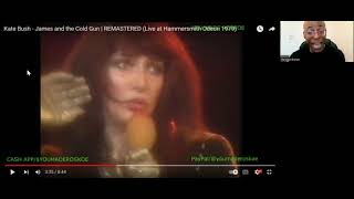 Kate Bush - James & The Cold Gun (Live/Hammersmith Odeon 1979) Reaction #katebush #music #reactions