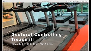 HCI Design Inspiration - Gestural Controlled Treadmill