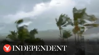 Hurricane Idalia batters Key West resort