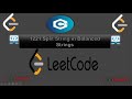 1221. Split a String in Balanced Strings  ||Leetcode ||Competitive programming