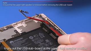 HUAWEI MediaPad M6 10 8 inch Schumann Disassembly and Assembly Video Tutorial