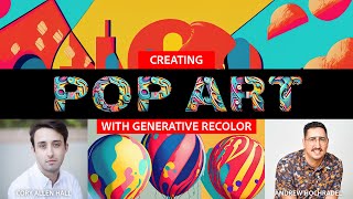 Adobe Firefly Live Weekly Meetup: Pop Art Posters with Generative Recolor in Adobe Illustrator