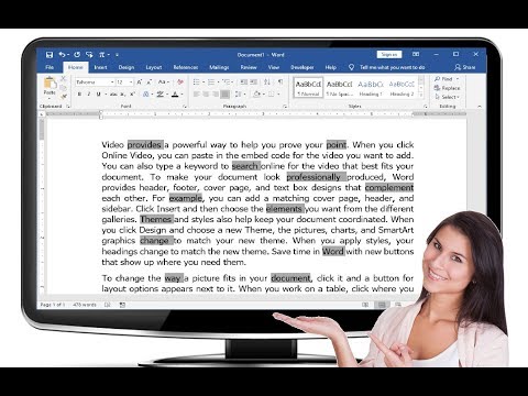 Как выделить несколько слов в MS Word (Word 2003-2019)