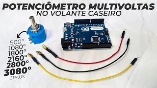 É BOM MESMO? QUANTOS GRAUS VOU TER NO VOLANTE CASEIRO? | POTENCIÔMETRO MULTIVOLTAS