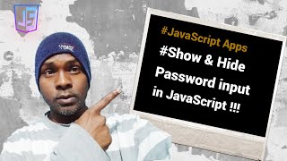 JavaScript Tutorial (2024-2025) - JavaScript, Show and Hide Password #input tag.