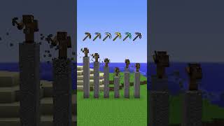 Which Pickaxe Is Faster? #shorts