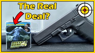 Is This REALLY The BEST Handgun Caliber?...10MM Buffalo Bore Self-Defense AMMO Test!