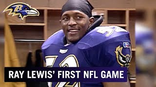 Ray Lewis Remembers His First NFL Game & Ravens Opening Day in 1996