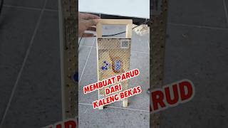 DIY Membuat Parud dari Kaleng Bekas #diy #diycrafts #woodworking #belajarkayu #shorts