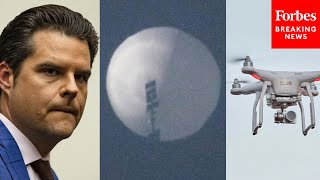 Matt Gaetz Questions Military Experts About Chinese Drone Threats Following Spy Balloon Incident