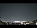 今夜の流れ星🌠火球2025年1月14日0時30分東の空遠く、地平線に落ちる火球川崎市多摩区から1倍速で後半拡大です 火球 流れ星 流星