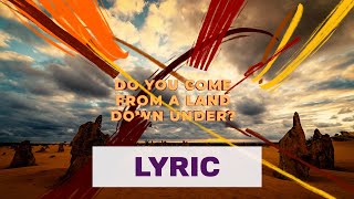 Luude feat. Colin Hay - Down Under (Official Lyric Video HD)
