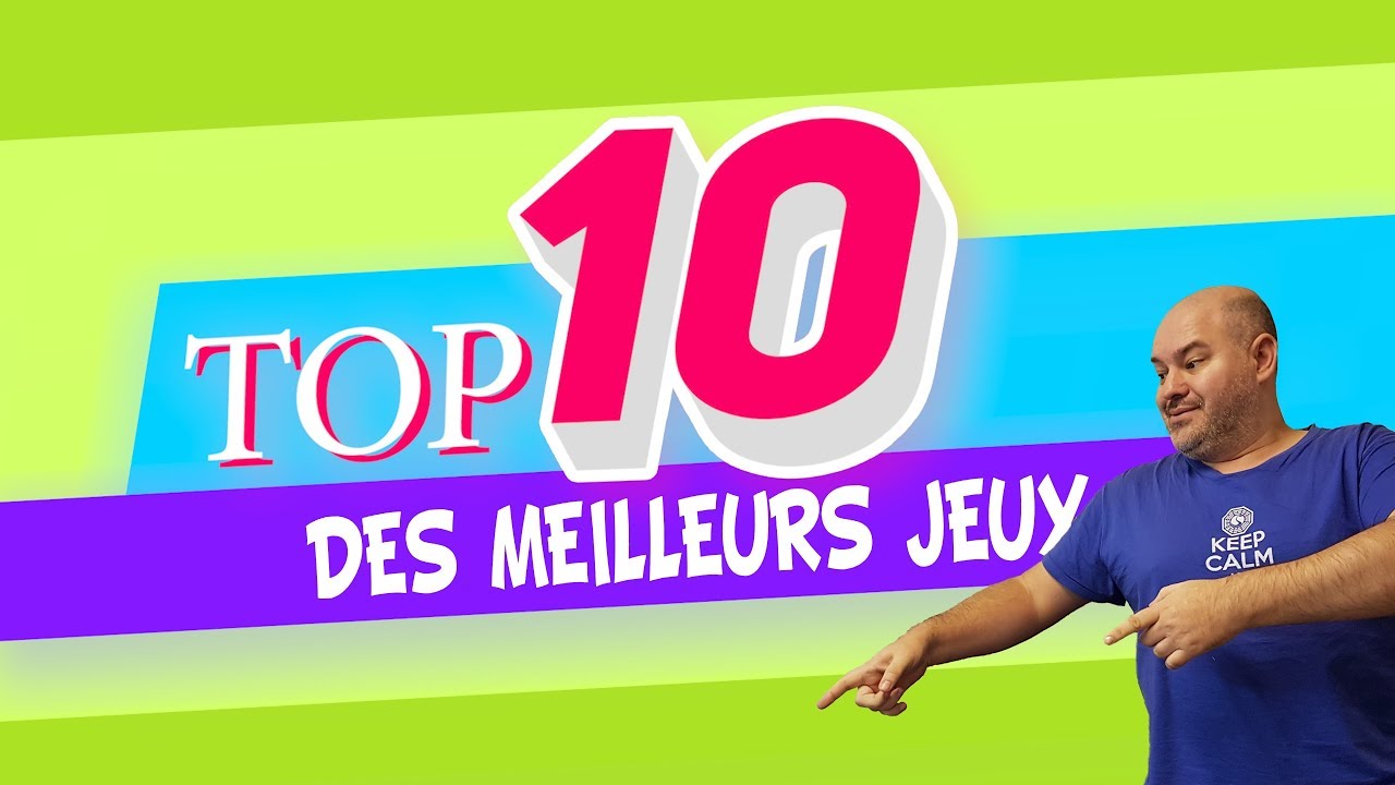 Top 10 Des Meilleurs Jeux De Société - YouTube