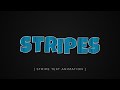 Stripe Text Animation using HTML & CSS