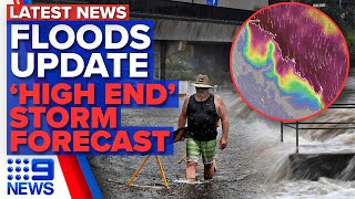 Sydney floods latest, 'High end storms' forecast for Queensland | 9 News Australia