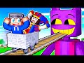 Minecraft Cart Ride into JAX With POMNI! The Amazing Digital Circus