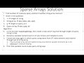 Hackerrank Sparse Arrays Data Structures Problem