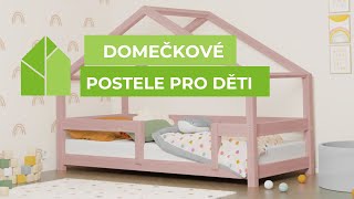 Benlemi | České dětské postele ve tvaru DOMEČKU