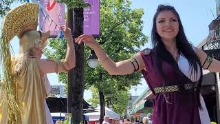 Vancouver's Greek Day on Broadway - Greek Festival 2023 - 4K Vancouver Canada Walking Tour