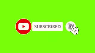 Green Screen Subscribe Button HD Stock Videos | Free stock footage | Free HD Videos - No Copyright
