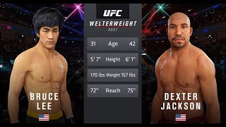 Bruce Lee vs. Dexter Jackson (EA Sports UFC 4) immortal