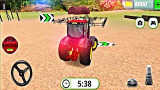 Tractor Drive 3D : Offroad Farming Simulator-Android GamePlay