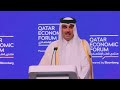 H.H. Sheikh Tamim bin Hamad Al Thani, Amir of Qatar Opens Qatar Economic Forum