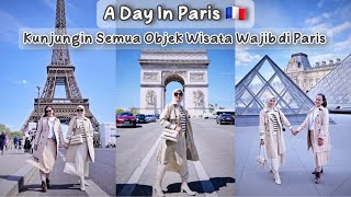 PARIS VLOG 🇫🇷 Day 1 : Eiffel Tower, Arc de Triomphe, Seine River Cruise, Louvre Museum