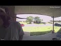 Doorbell camera captures snake biting man in face